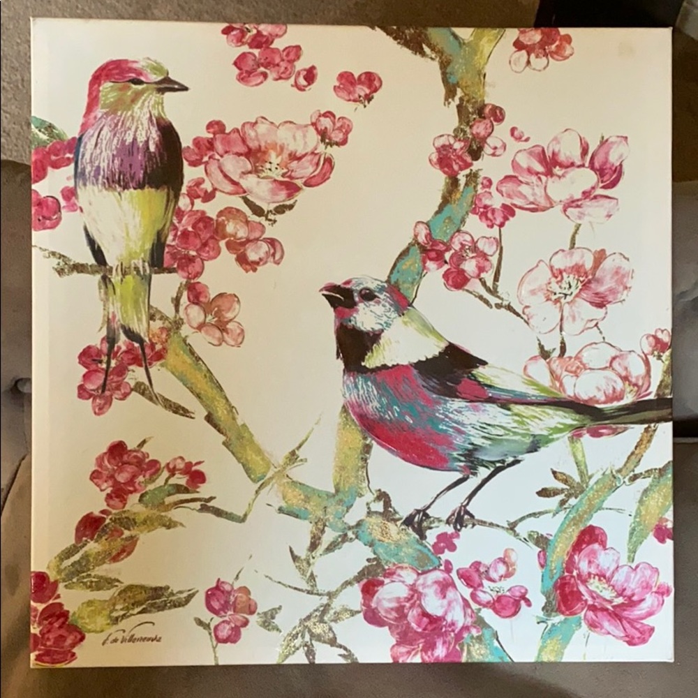 🌸 Sweet Songbirds Canvas Picture 🌸